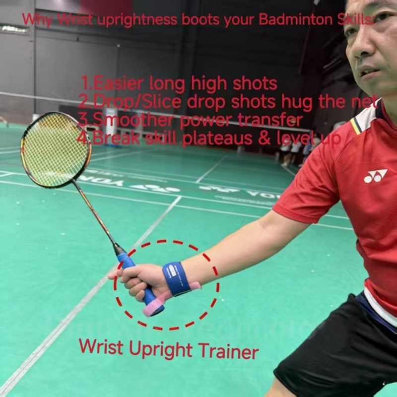 دعامة معصم لتدريب اليد اليسرى  - مراجعة Badminton Smash وسعره