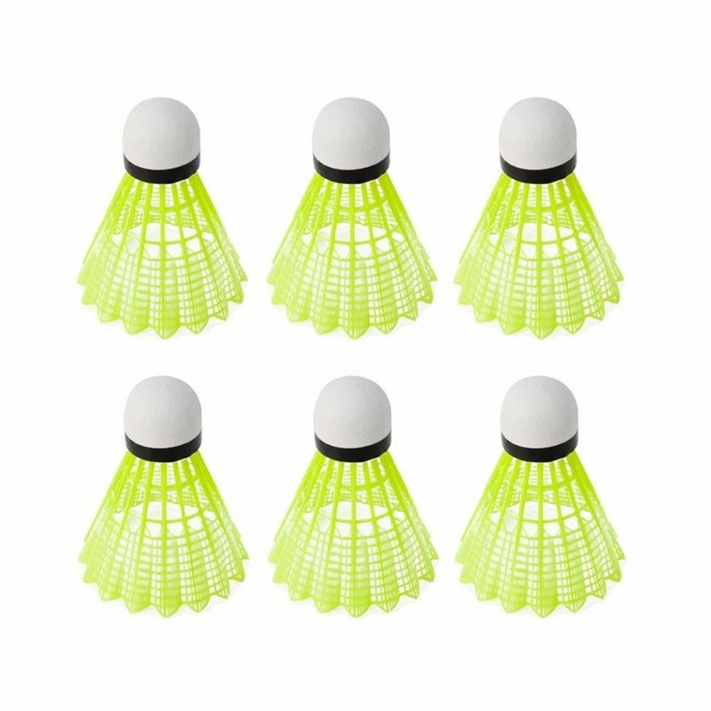 كرة الريشة النايلون مع استقرار - مراجعة Badminton Nylon Shuttlecock وسعره