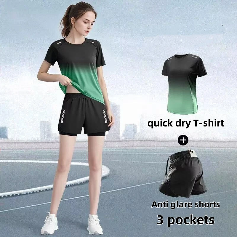 طقم ملابس رياضية نسائية، شورت  - مراجعة Badminton Jersey وسعره
