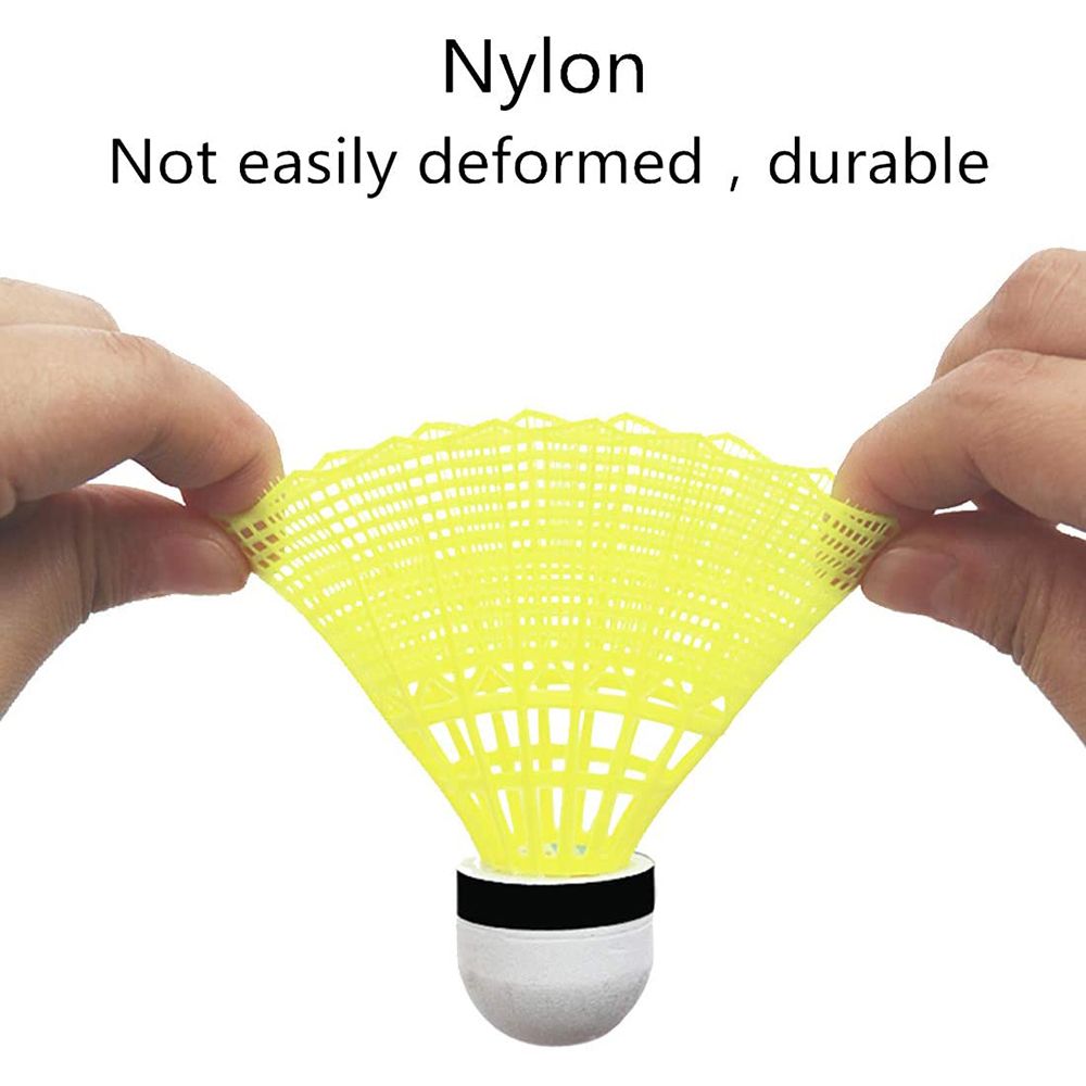 ريشات بدمينتون بلاستيكية جديدة - مراجعة Badminton Nylon Shuttlecock وسعره