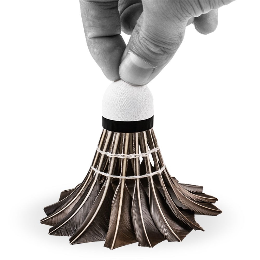 الريشة المهنية الريشة الريشة ا - مراجعة Badminton Nylon Shuttlecock وسعره