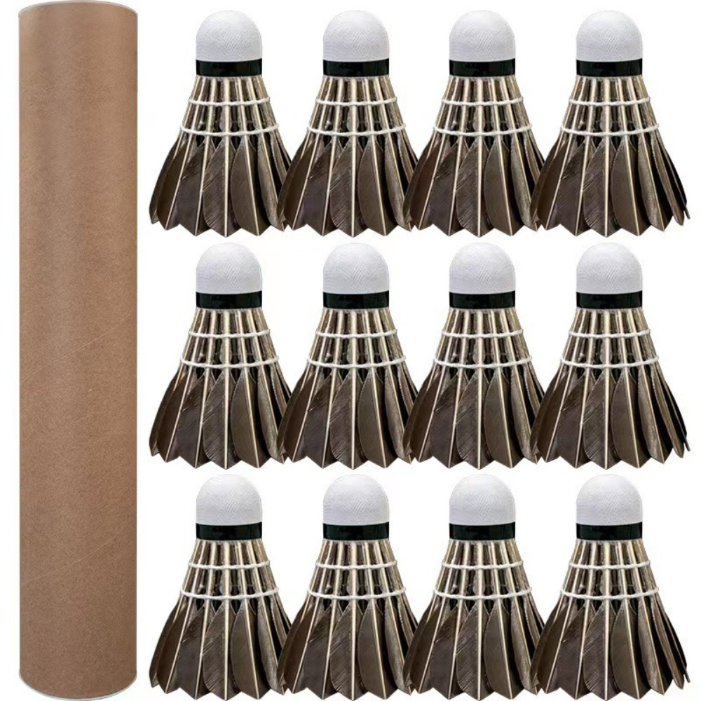 الريشة المهنية الريشة الريشة ا - مراجعة Badminton Nylon Shuttlecock وسعره