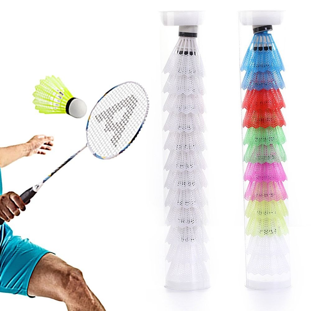 كرة فوم متعددة الألوان مقاومة  - مراجعة Badminton Nylon Shuttlecock وسعره
