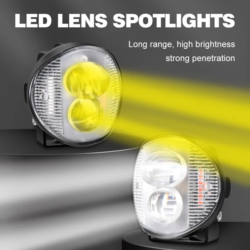 مصباح LED وامض للدراجات الناري - مراجعة Badminton Flash وسعره