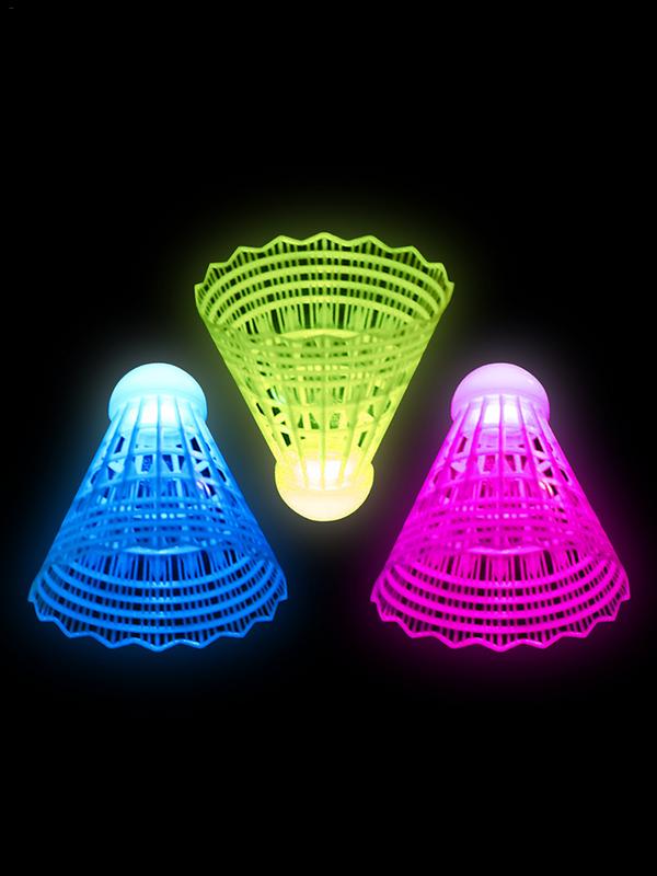 مجموعة كرة الريشة المضيئة التي - مراجعة Badminton Nylon Shuttlecock وسعره